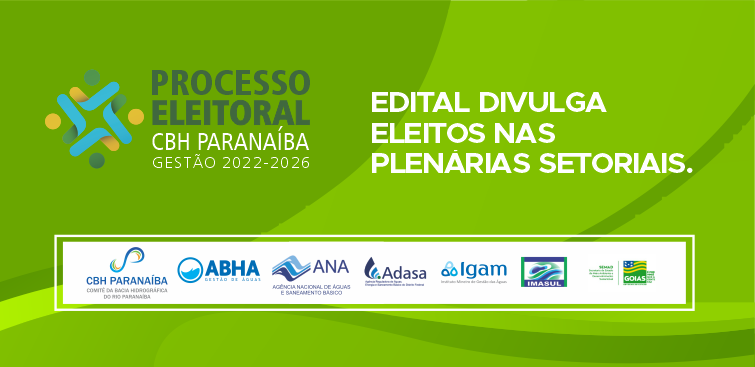 Eleitos nas Plenárias Setoriais do Comitê do Rio Paranaíba são formalizados 