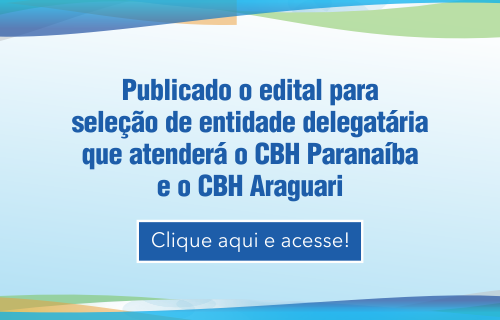 CBH Paranaíba e CBH Araguari lançam edital conjunto