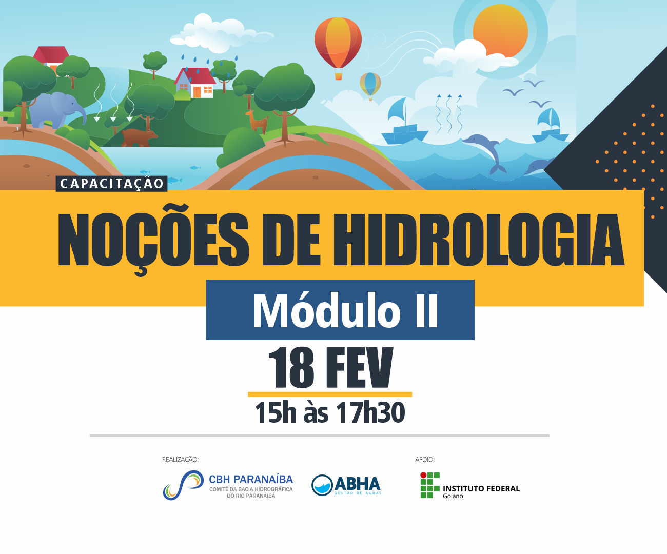 Comitê do Rio Paranaíba promove segundo módulo de capacitação em hidrologia