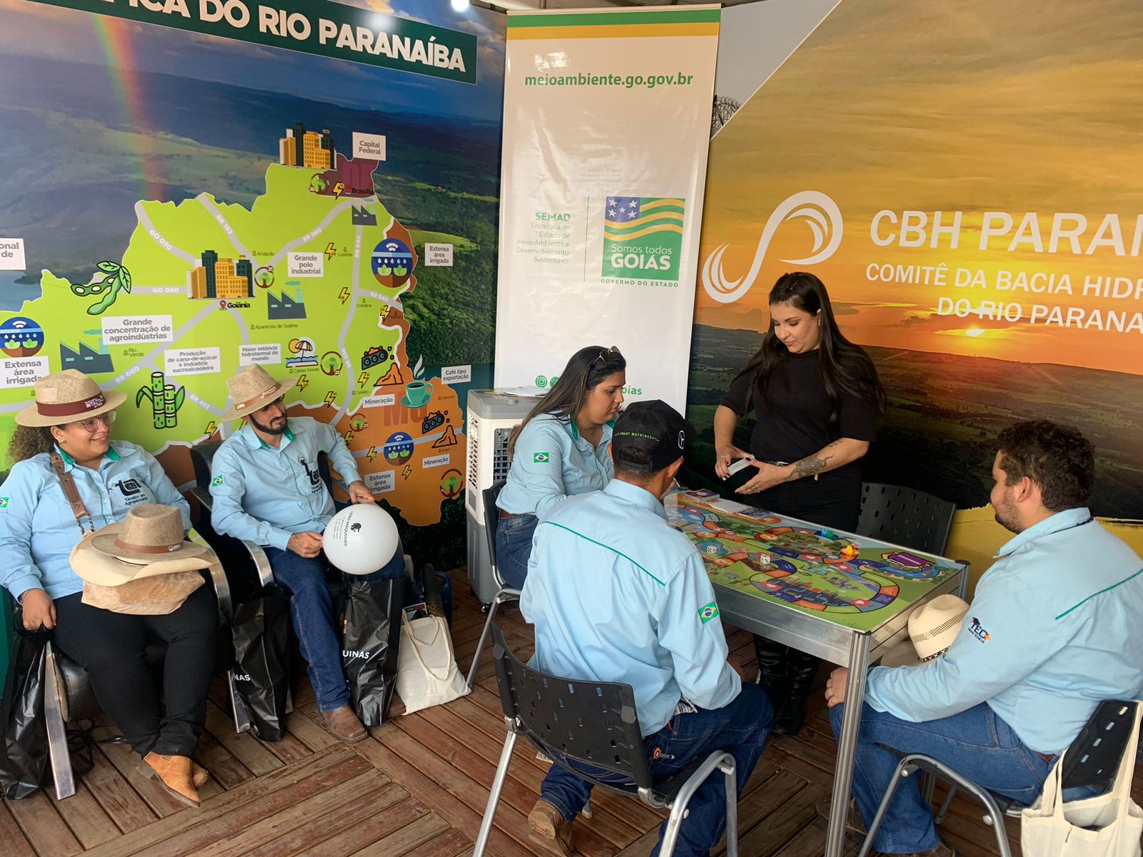 Na TecnoShow, Comitê do Rio Paranaíba se aproxima da sociedade e do setor usuários 