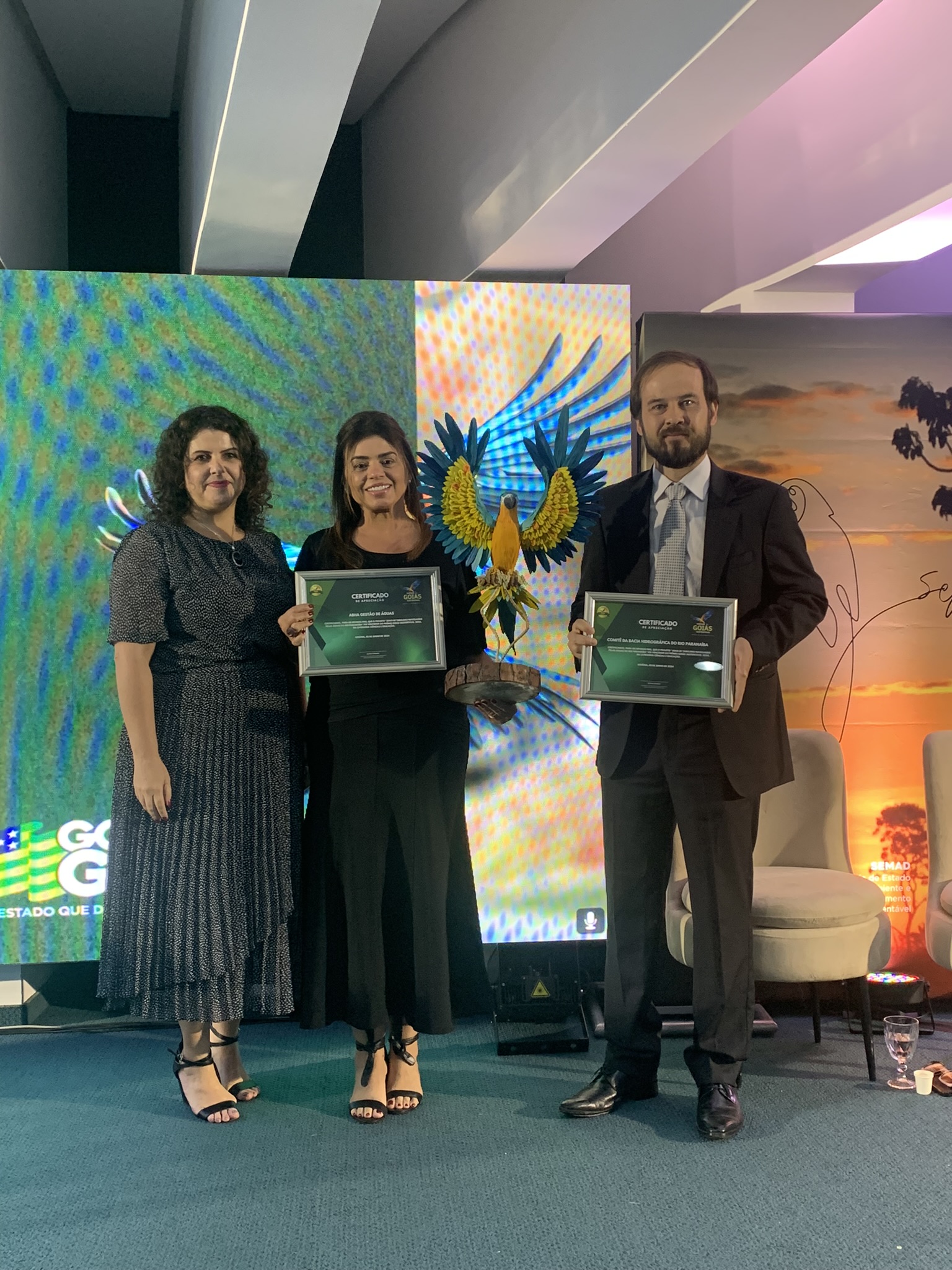 Iniciativas do Comitê do Rio Paranaíba são reconhecidas no Prêmio Goiás Sustentável 
