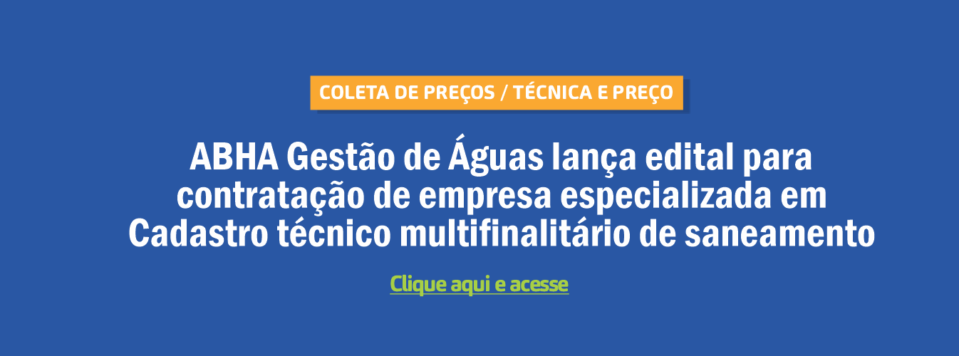 Cadastro técnico multifinalitário de saneamento é objeto de contratação