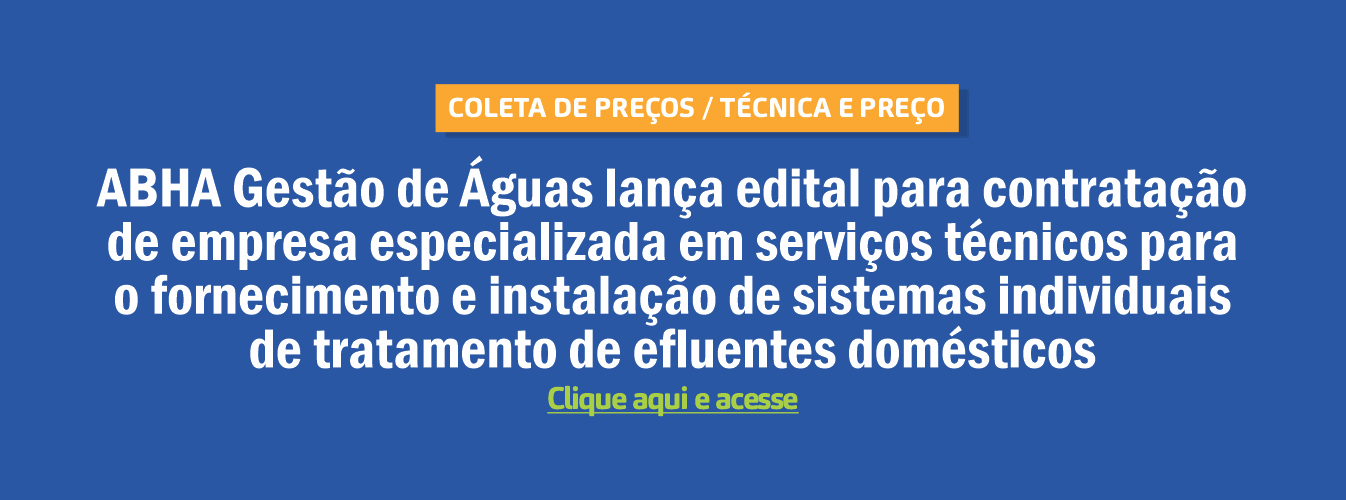 sistemas autônomos e individuais para tratamento de efluentes doméstico são objeto de contratação