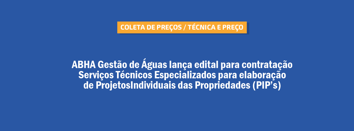 Abha abre edital para projetos de recuperação hidroambiental em áreas agrícolas de Monte Carmelo