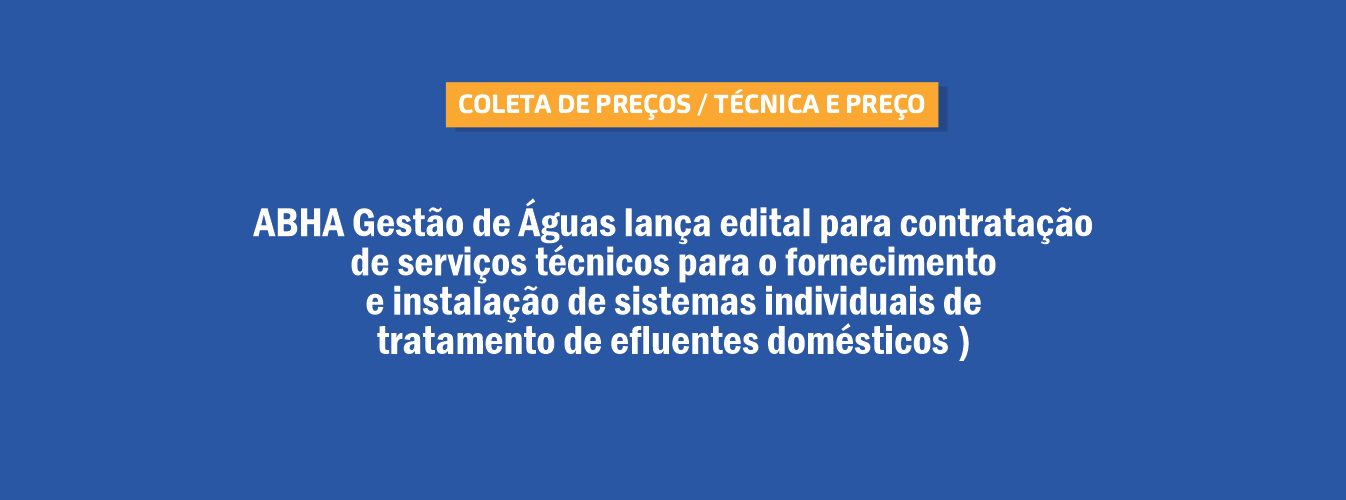 Comitê do Rio Paranaíba lança edital para instalação de sistemas de tratamento de efluentes em Araxá