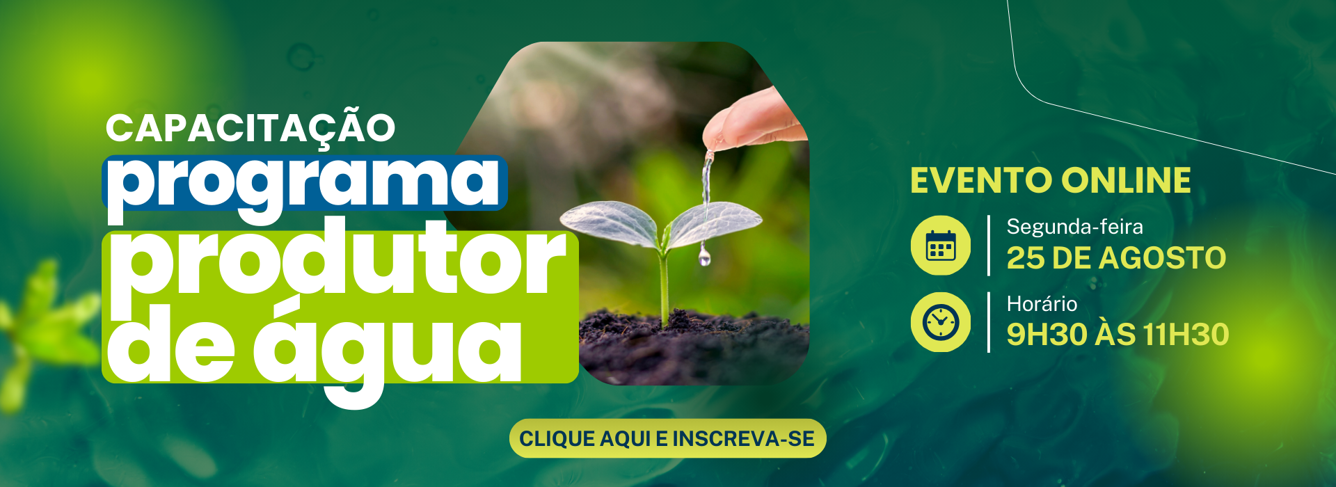 Capacitação Programa Produtor de Água