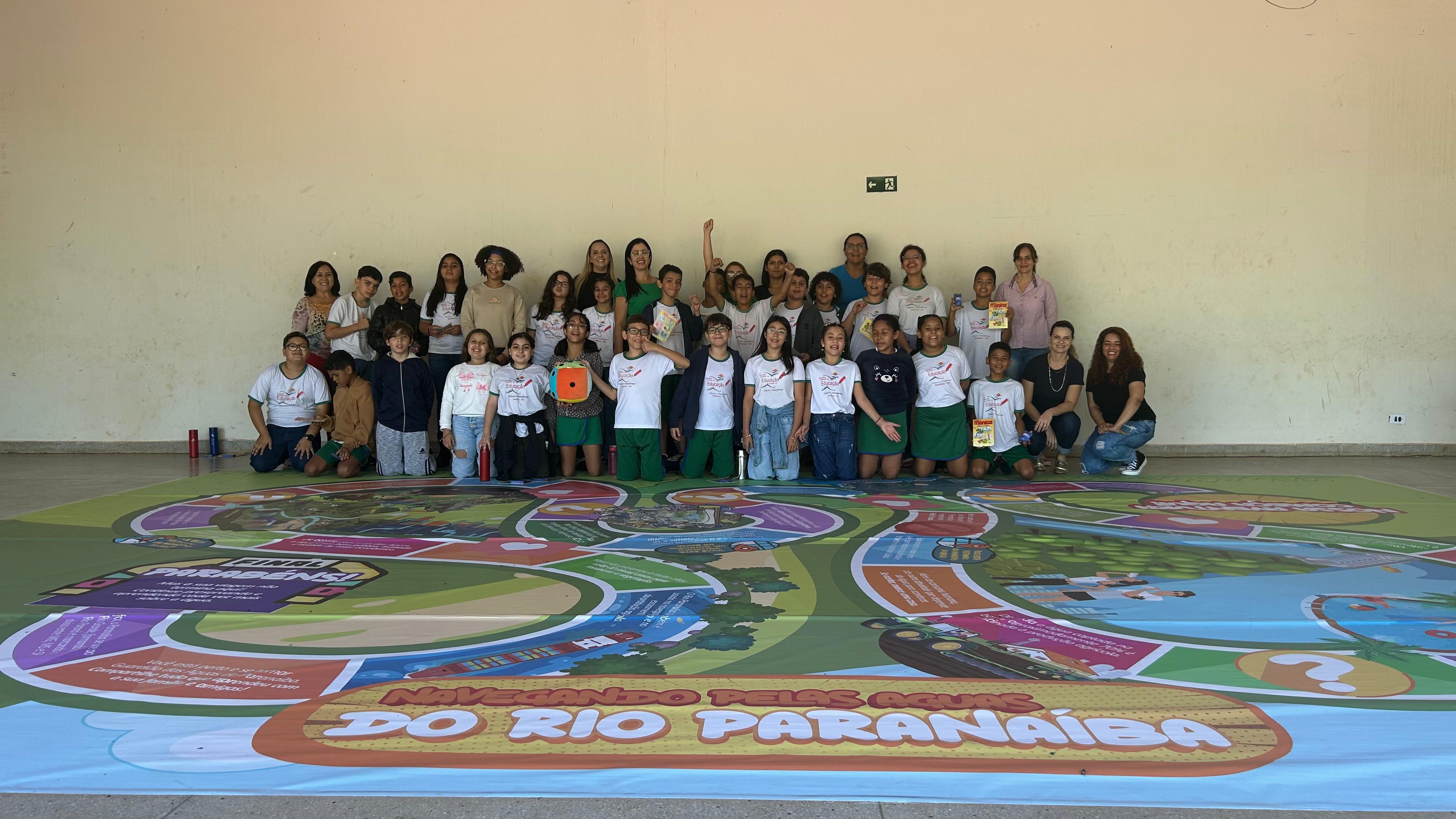 Comitê do Rio Paranaíba Realiza a I Feira Ambiental com alunos da rede municipal de Itumbiara