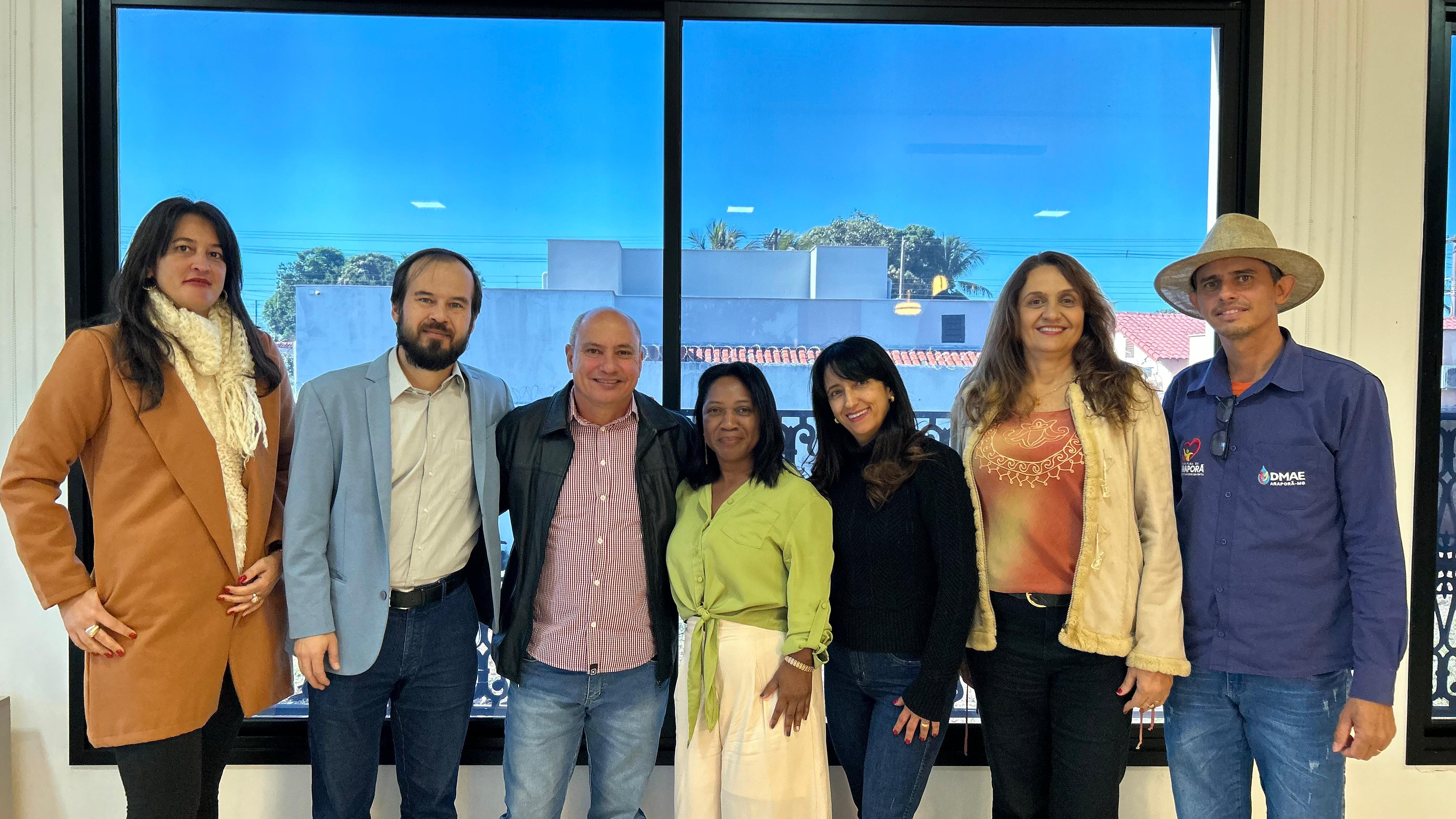 Araporã/MG recebe projeto de esgotamento sanitário com investimento do Comitê do Rio Paranaíba