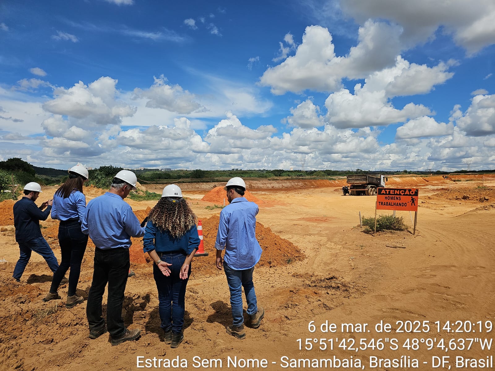 Comitê do Rio Paranaíba acompanha obras na estação de tratamento de esgoto Melchior, em Brasília-DF