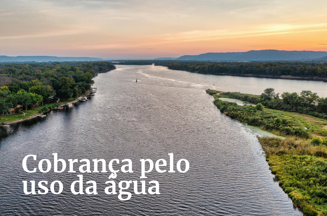 Goiás inicia cobrança pelo uso da água