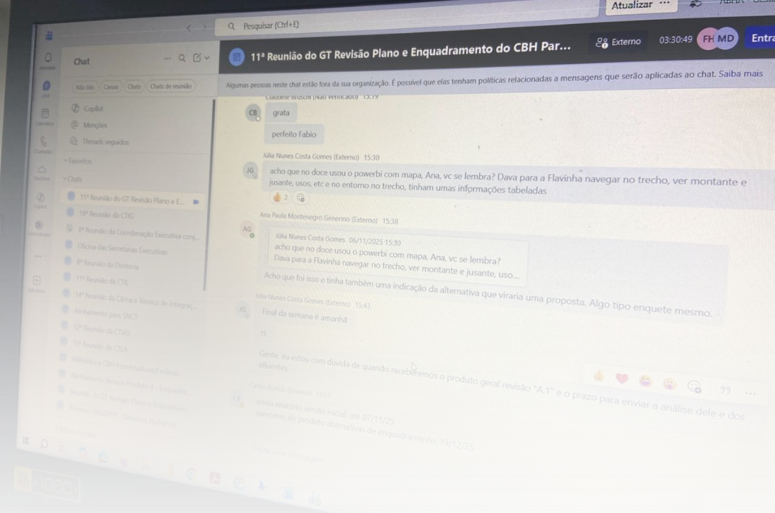Propostas de enquadramento do Paranaíba utiliza metodologia para considerar a realidade da bacia