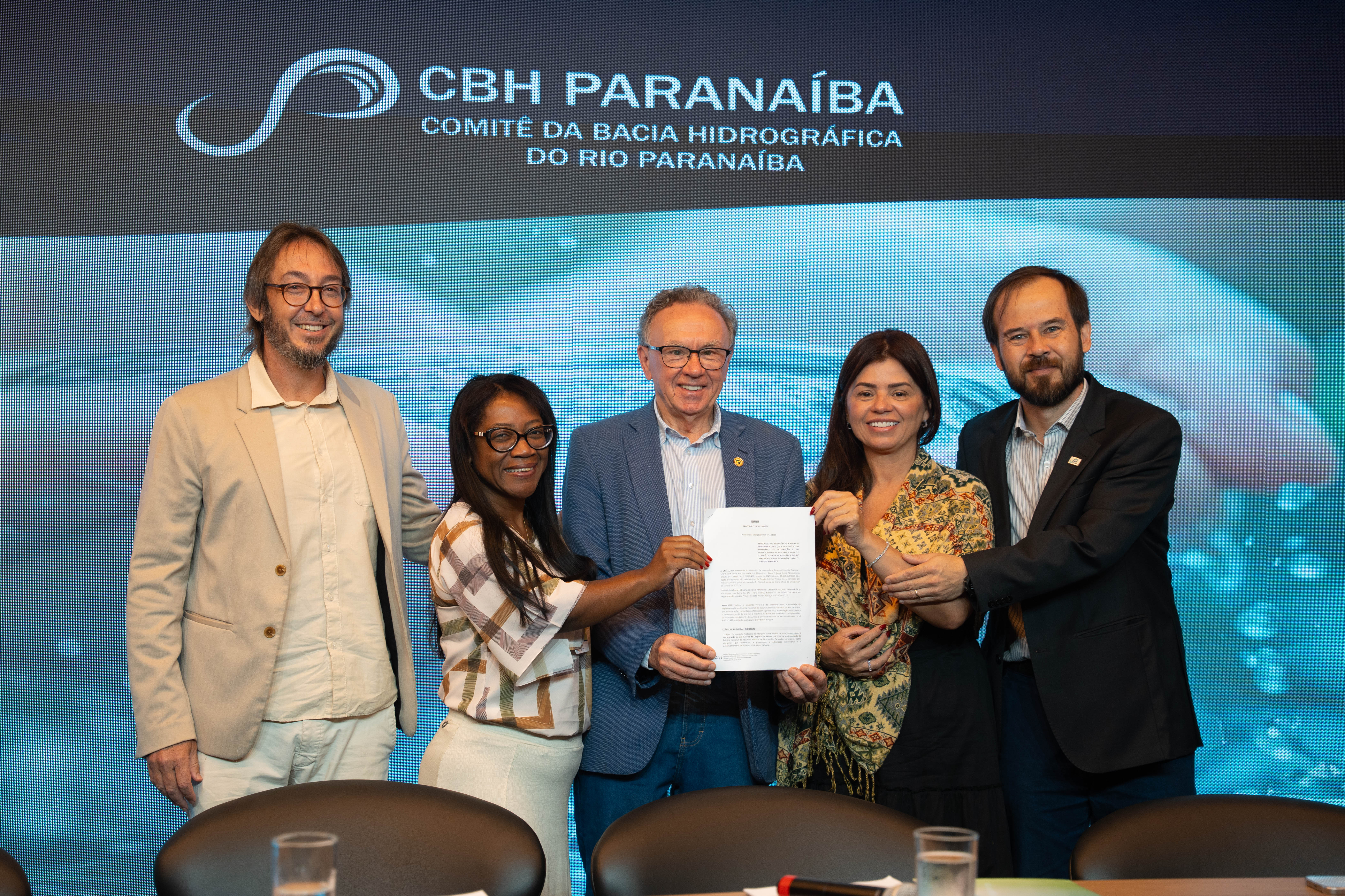 Comitê do Rio Paranaíba firma Protocolo de Intenções com o Ministério da Integração para fortalecer a gestão das águas