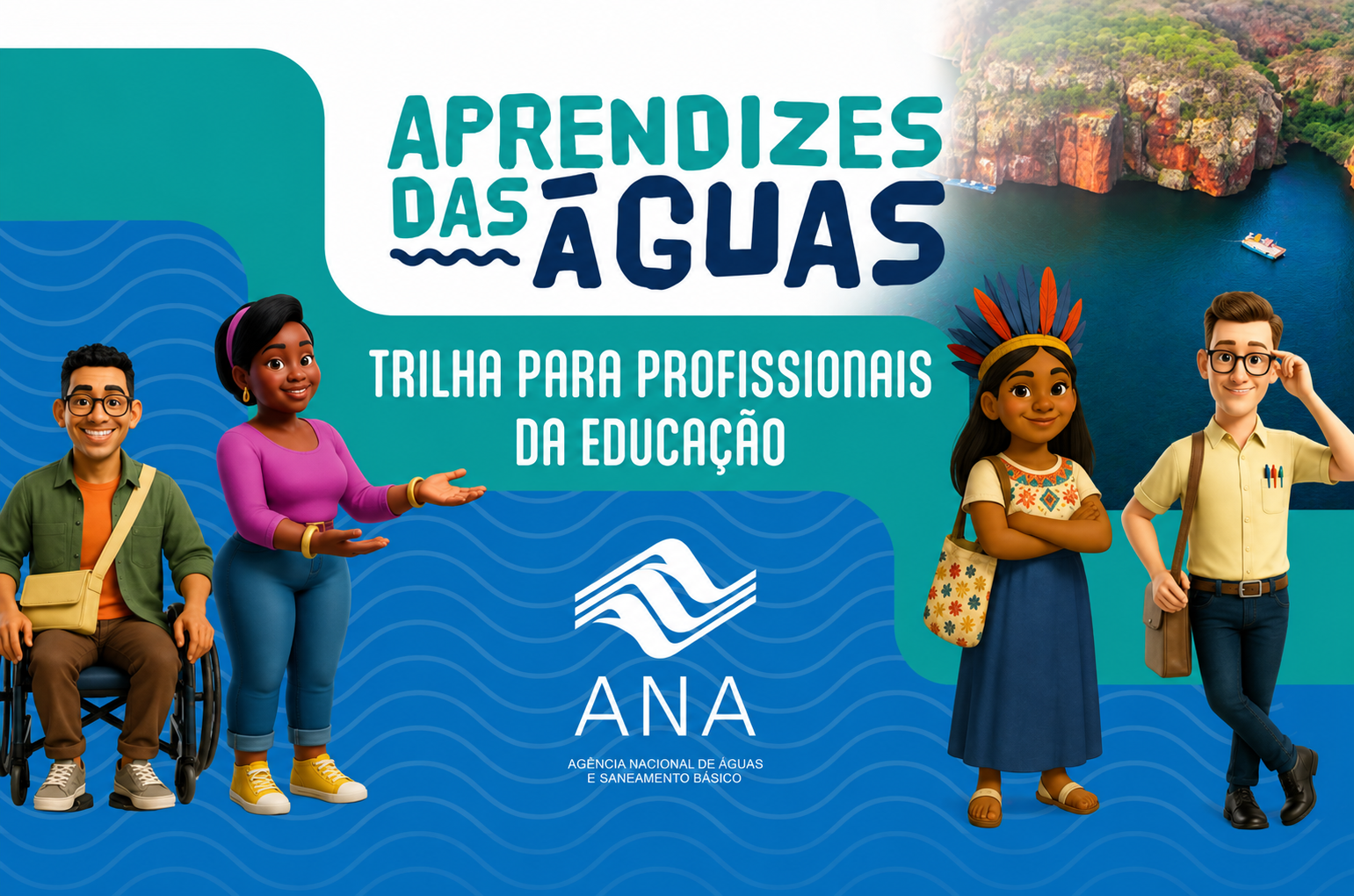 ANA lança nova trilha de aprendizagem voltada a profissionais da educação