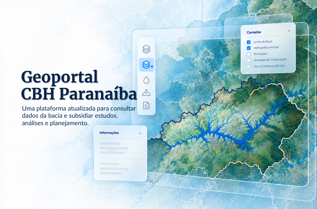 Geoportal do CBH Paranaíba amplia acesso a dados e informações sobre a bacia