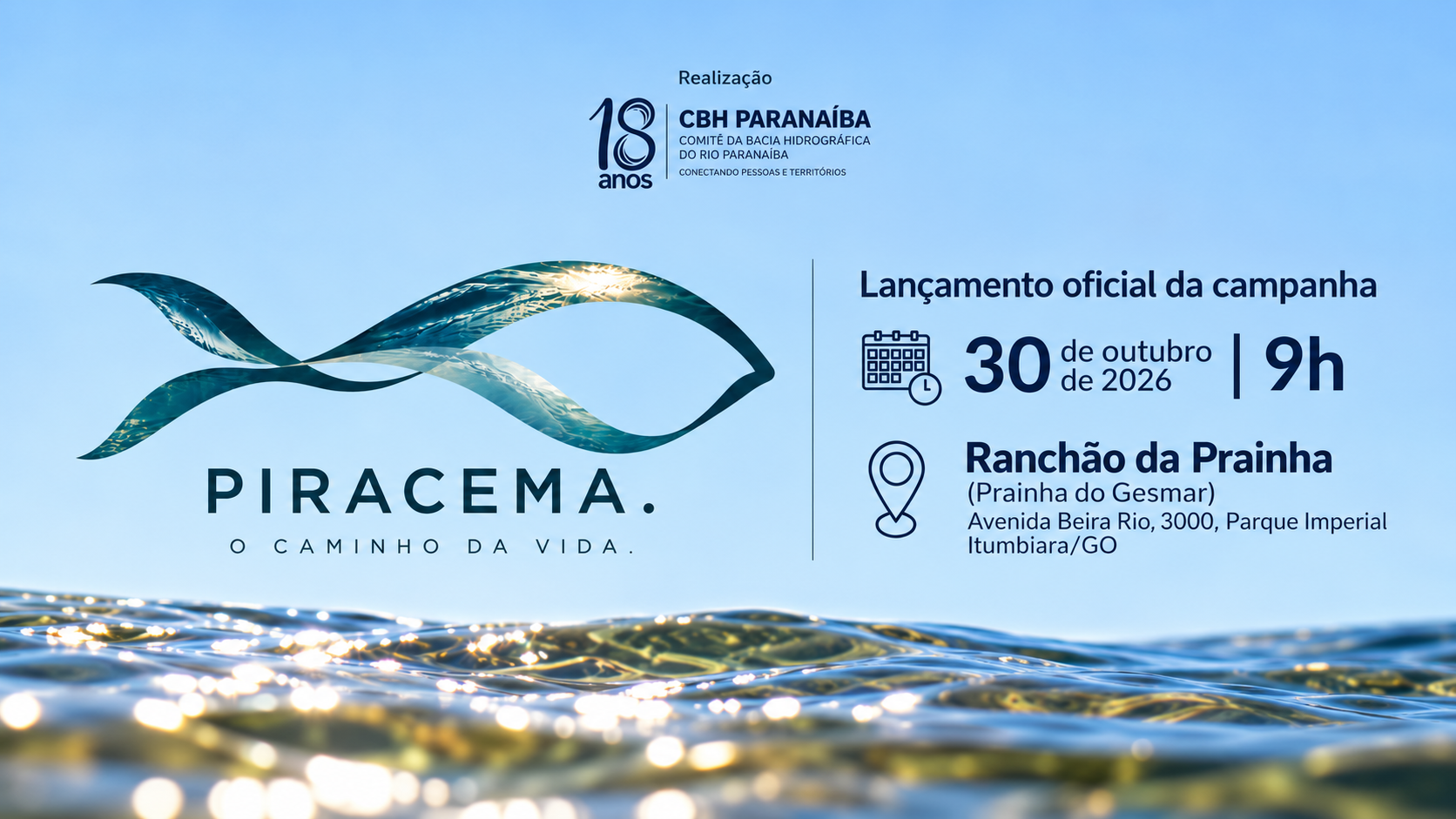CBH Paranaíba lança campanha da Piracema 2026/2027 com evento em Itumbiara